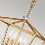 Lampa wisząca 4x60 W czarna-mosiądz QNSTINSON4PMDBR Quintiesse Stinson zdj.3