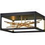 Lampa podsufitowa 1x8 W czarna-złota QNSTYXLEDFBG Quintiesse Styx zdj.1