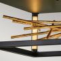 Lampa podsufitowa 1x8 W czarna-złota QNSTYXLEDFBG Quintiesse Styx zdj.4