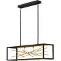 Lampa wisząca 1x55 W czarna-złota QNSTYXLEDISLEBG Quintiesse Styx zdj.1