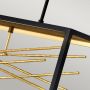 Lampa wisząca 1x55 W czarna-złota QNSTYXLEDISLEBG Quintiesse Styx zdj.2