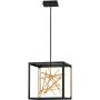 Lampa wisząca 1x48 W czarna-złota QNSTYXLEDPBG Quintiesse Styx zdj.1