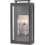 Kinkiet zewnętrzny 2x60 W nikiel QNSUTCLIFFEMAZ Quintiesse Sutcliffe zdj.1