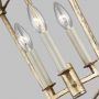 Lampa wisząca 3x40 W złota QNTHAYER3PADB Quintiesse Thayer zdj.2