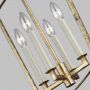 Lampa wisząca 4x40 W złota QNTHAYER4PADB Quintiesse Thayer zdj.2