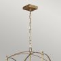 Lampa wisząca 4x40 W złota QNTHAYER4PADB Quintiesse Thayer zdj.4