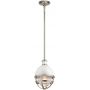Lampa wisząca 1x40 W biała-nikiel QNTOLLISMPBN Quintiesse Tollis zdj.1