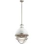 Lampa wisząca 1x40 W biała-nikiel QNTOLLISPBN Quintiesse Tollis zdj.1
