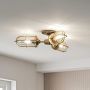 Lampa podsufitowa 3x60 W mosiądz-przezroczysta QNURBANREST3SF Quintiesse Urban Restoration zdj.7