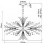 Lampa wisząca x40 W złota QNVIDA13PW Quintiesse Vida zdj.2