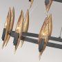 Lampa wisząca x40 W czarna-złota QNWILLOW18CBK Quintiesse Willow zdj.5
