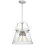 Lampa wisząca 3x60 W chrom-przezroczysta QNWIMBERLEYPPC Quintiesse Wimberley zdj.3