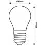 Żarówka 1x4 W e27 1987 Rabalux Filament-Led zdj.2