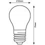 Żarówka LED 1x6 W e27 2072 Rabalux Filament-Led zdj.2