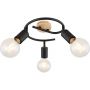 Lampa podsufitowa 3x40 W czarna 3978 Rabalux zdj.1