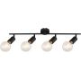 Lampa podsufitowa 4x40 W czarna 3989 Rabalux Lamar zdj.1