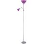 Lampa stojąca 2x100 W fioletowa-srebrna 4020 Rabalux Action zdj.1