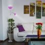 Lampa stojąca 2x100 W fioletowa-srebrna 4020 Rabalux Action zdj.3