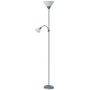 Lampa stojąca 2x100 W srebrny 4028 Rabalux Action zdj.1