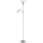 Lampa stojąca 2x60 W biała-chrom 4059 Rabalux Diana zdj.1