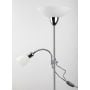 Lampa stojąca 2x60 W biała-chrom 4059 Rabalux Diana zdj.5