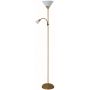 Lampa stojąca 2x100 W biała-brązowa 4065 Rabalux Action zdj.1