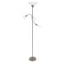 Lampa stojąca 2x60 W biała-chrom 4067 Rabalux Diana zdj.3