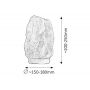 Lampa stojąca 1x15 W pomarańczowa 4130 Rabalux Rock zdj.2
