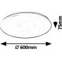 Plafon 1x60 W biały 5450 Rabalux Danny zdj.2