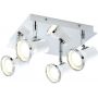 Lampa podsufitowa 4x15 W chrom 5500 Rabalux Steve zdj.1