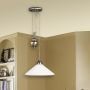 Lampa wisząca 1x100 W biała-brązowa 2706 Rabalux Marian zdj.4