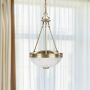 Lampa wisząca 2x60 W biała 8637 Rabalux Annabella zdj.4