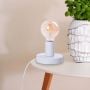 Lampa stołowa 1x60 W biała 6570 Rabalux Bowie zdj.3