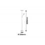 Lampa stojąca 1x18 W chrom 7006 Rabalux Vlasta zdj.2