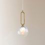 Lampa wisząca 1x25 W szampan 72303 Rabalux Rosehip zdj.7