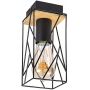 Lampa podsufitowa 1x40 W czarna 71021 Rabalux Boire zdj.1