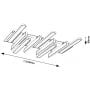 Lampa podsufitowa 1x46 W czarna 71049 Rabalux Sindri zdj.2