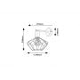 Kinkiet 1x40 W czarny 71064 Rabalux Fran zdj.2
