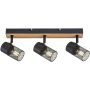 Lampa podsufitowa 3x14 W czarna 71153 Rabalux Metta zdj.1