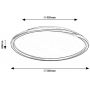 Plafon 1x40 W czarny 71290 Rabalux Mathiola zdj.2