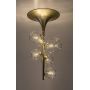 Lampa podsufitowa 5x28 W przezroczysta-złota 71298 Rabalux Aslov zdj.5