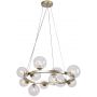 Lampa wisząca x28 W przezroczysta-złota 71300 Rabalux Aslov zdj.1