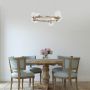 Lampa wisząca x28 W przezroczysta-złota 71300 Rabalux Aslov zdj.3