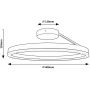 Lampa podsufitowa 1x24 W czarna 71302 Rabalux Isaure zdj.2