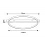 Plafon 1x45 W czarny 71344 Rabalux Beliza zdj.2
