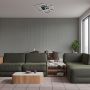 Lampa podsufitowa 4x40 W biała-czarna 71371 Rabalux Ottavia zdj.3