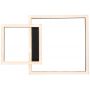 Lampa podsufitowa 2x24 W biała-czarna 71376 Rabalux Heleth zdj.5