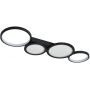 Lampa podsufitowa 4x40 W biała-czarna 71379 Rabalux Aranis zdj.1