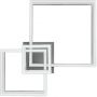 Lampa podsufitowa 3x22 W biała-chrom 71388 Rabalux Amilia zdj.3