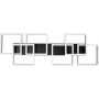 Lampa podsufitowa 6x40 W biała-czarna 71390 Rabalux Fatma zdj.3
